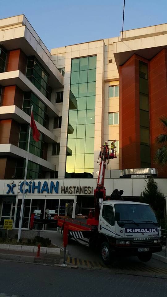 Platformdan yapılan kompozit panel temizliği