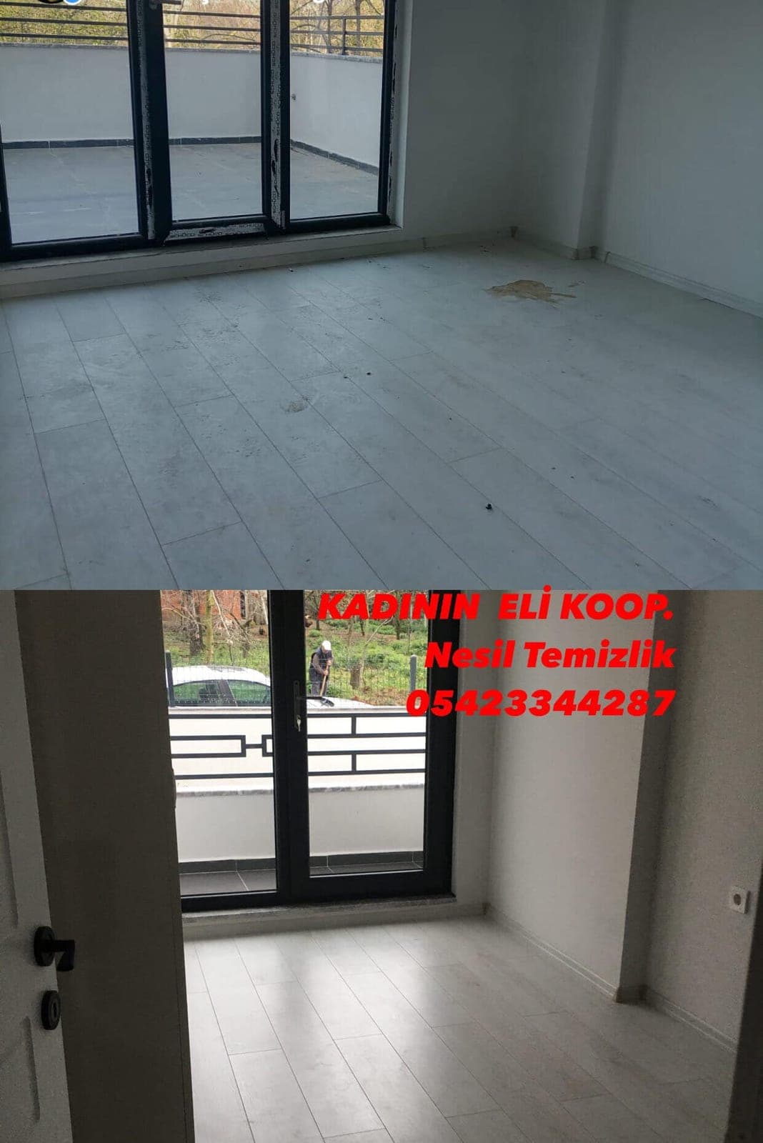 Yapı tesliminde cam ve doğrama temizliği