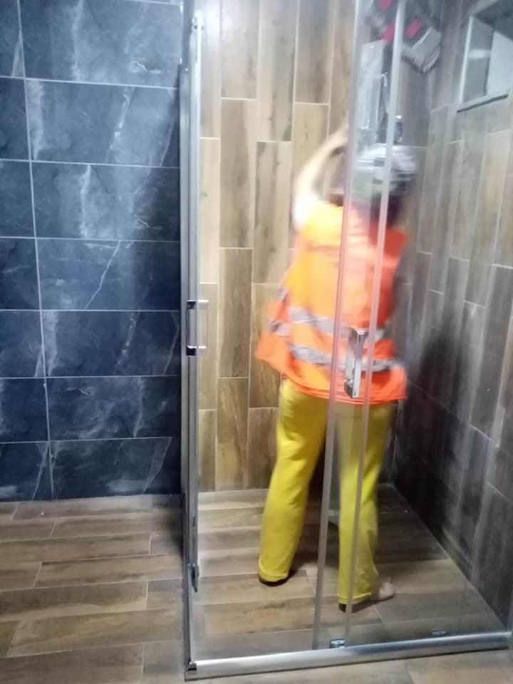 İnşaat sonrası ince temizlik çalışması