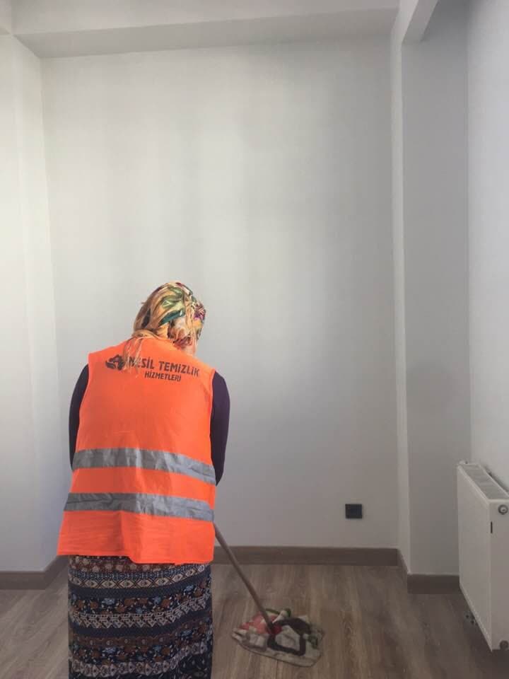 Yeni yapıda teslim temizliği