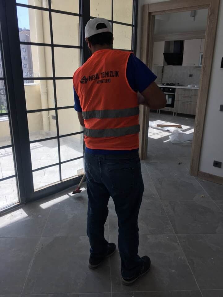 Yeni yapıda teslim temizliği