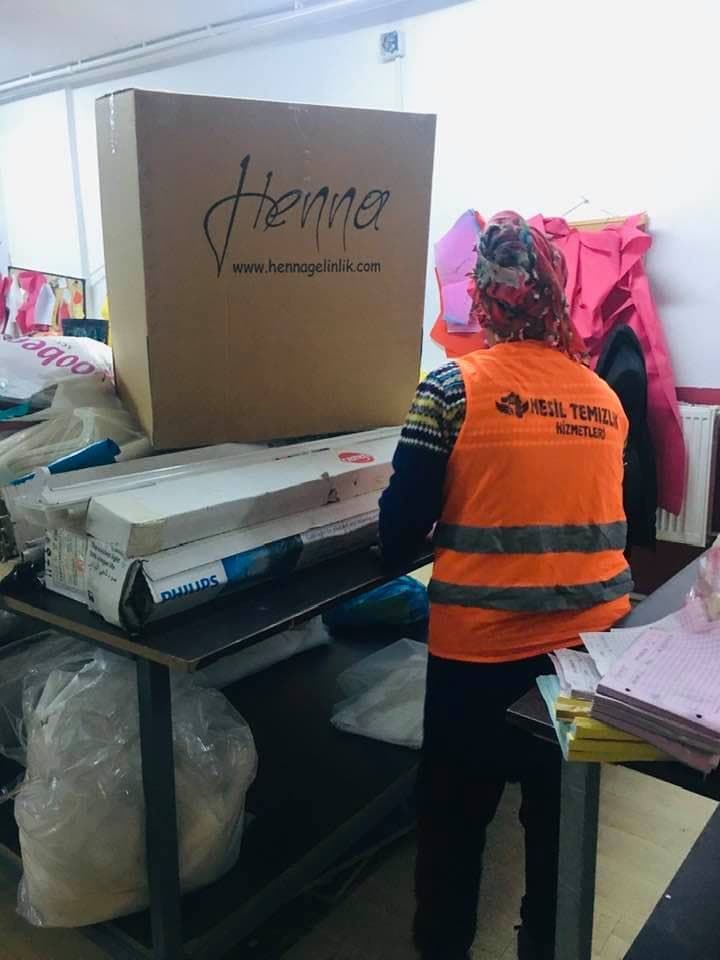 Ofis alanında kurumsal temizlik