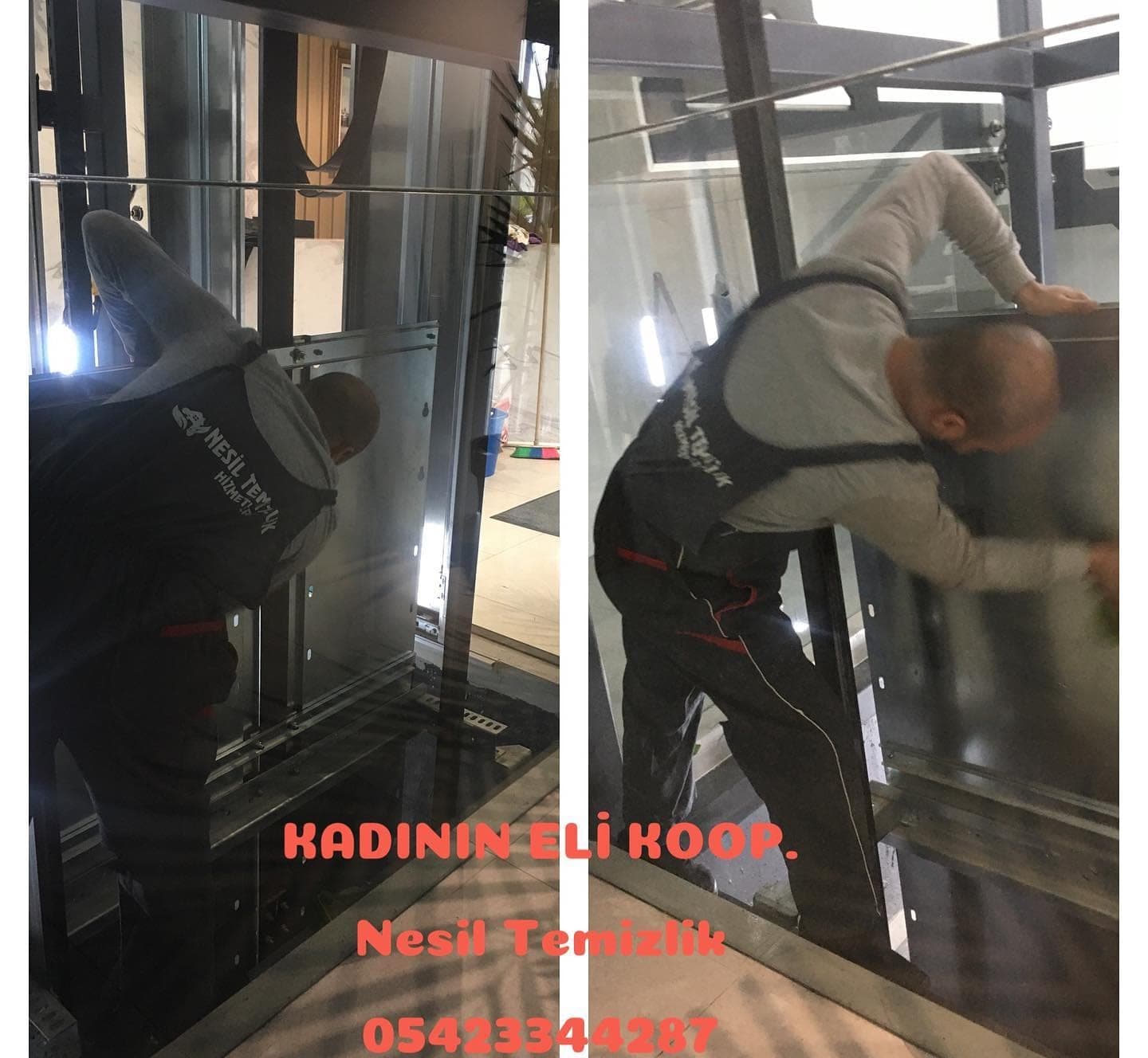 Fabrika üretim alanında endüstriyel temizlik